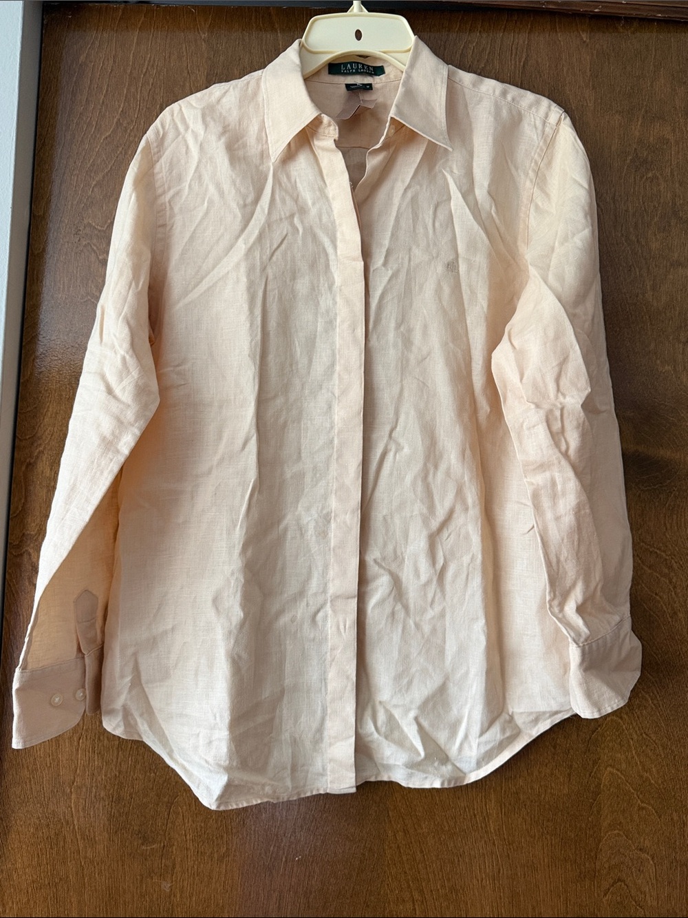 Ralph Lauren Women's Linen Button-Down Shirt
